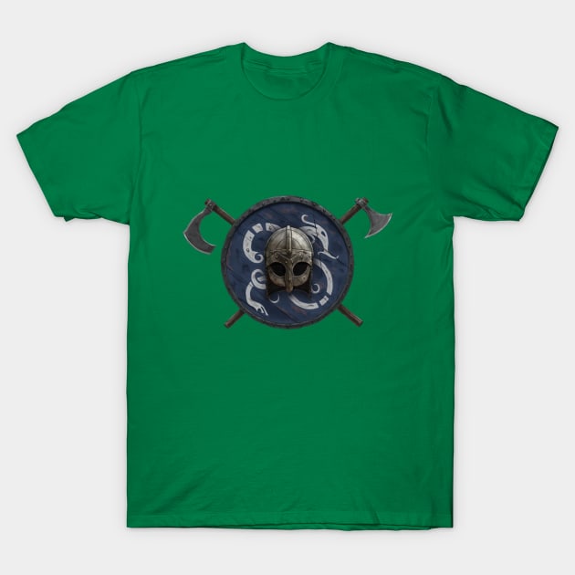 Viking gear of war T-Shirt by NineWorldsDesign